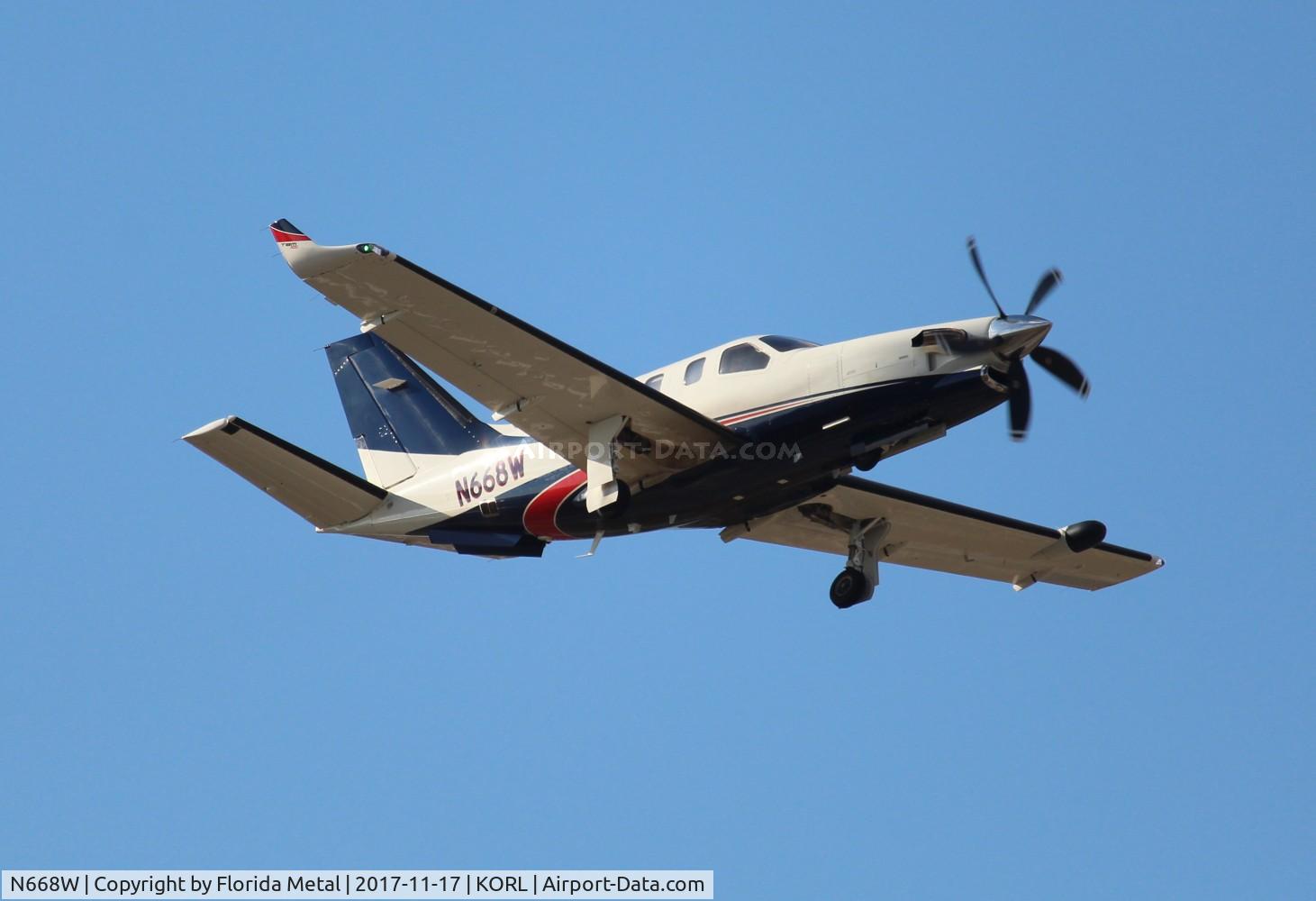 N668W, 2014 Socata TBM-900 C/N 1013, ORL 2017