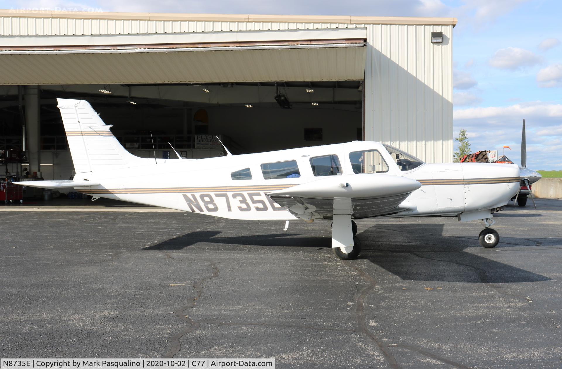 N8735E, 1976 Piper PA-32R-300 Cherokee Lance C/N 32R7680169, Piper PA-32R-300