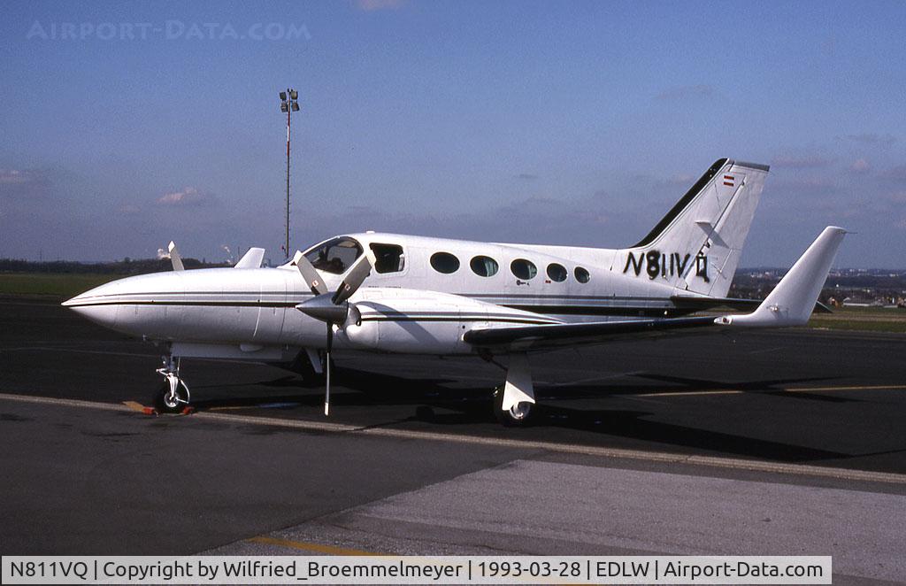 N811VQ, 1976 Cessna 421C Golden Eagle C/N 421C0120, Scan of Kodak 64 Slide