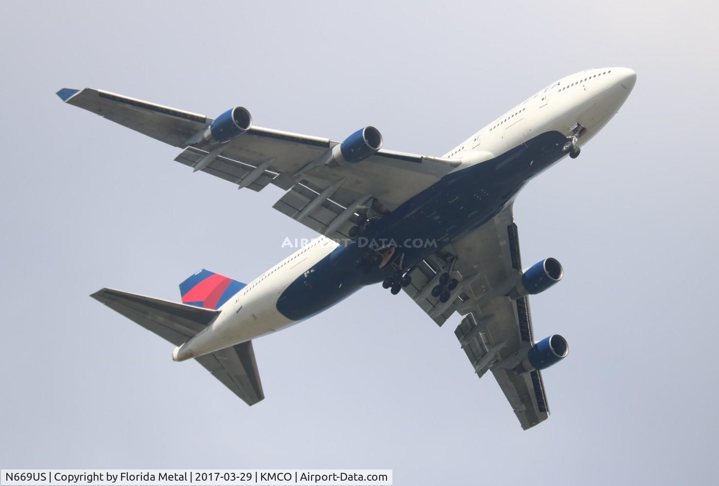 N669US, 1990 Boeing 747-451 C/N 24224, MCO 2017