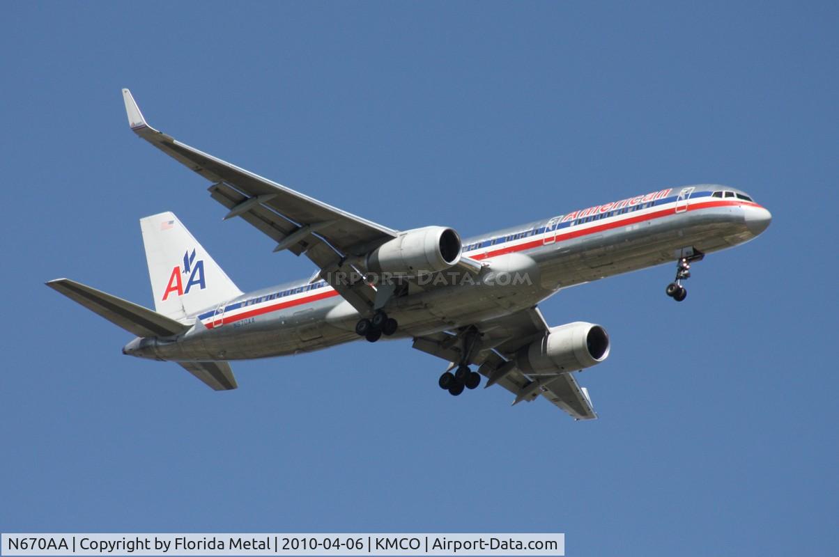 N670AA, 1992 Boeing 757-223 C/N 25335, MCO 2010