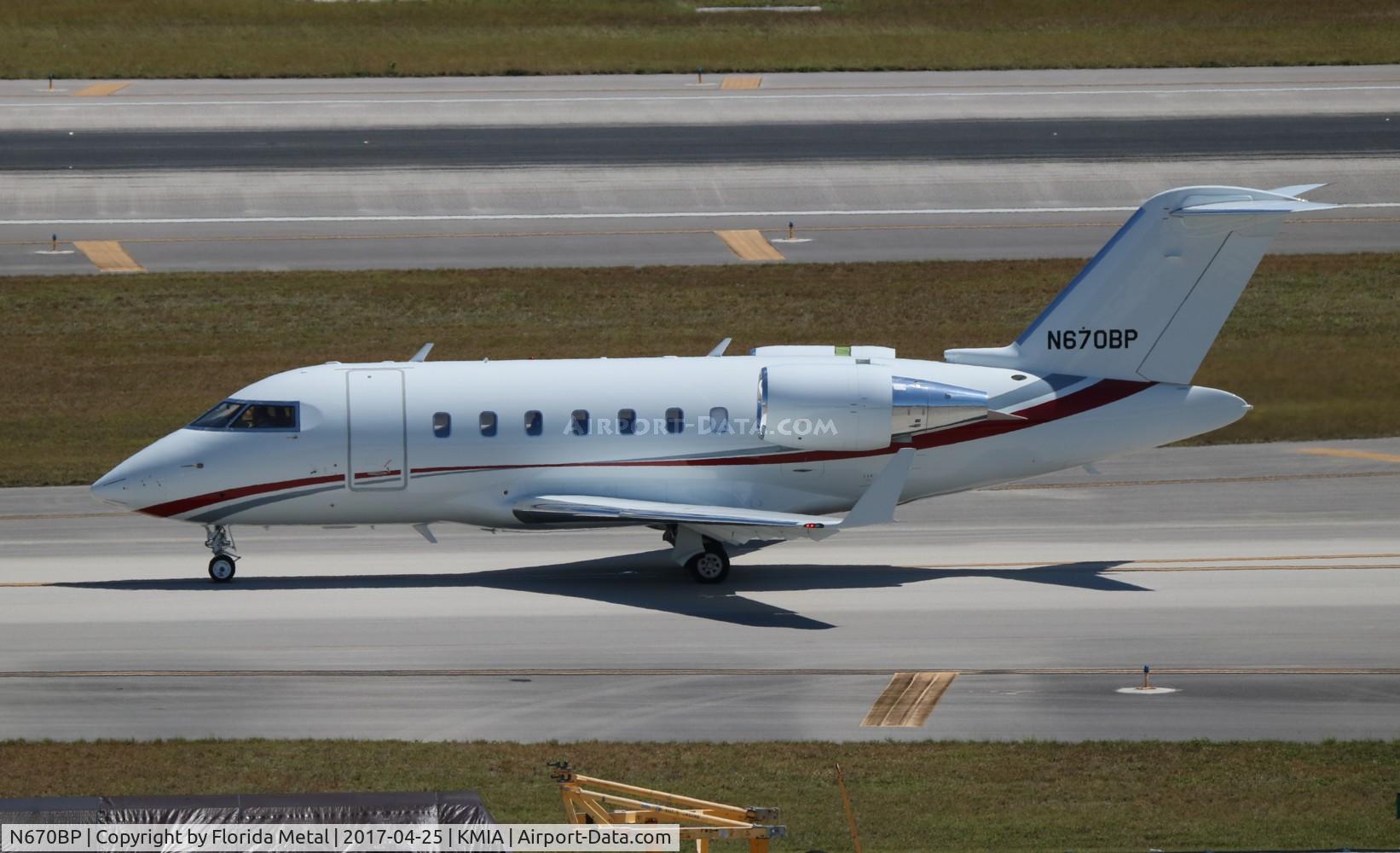 N670BP, 2010 Bombardier Challenger 605 (CL-600-2B16) C/N 5862, MIA 2017