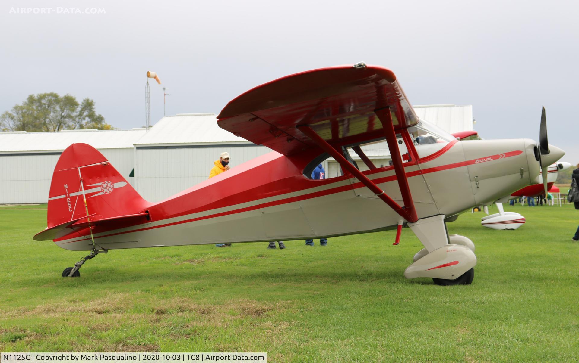N1125C, 1953 Piper PA-20-135 Pacer C/N 20-958, Piper PA-20-135
