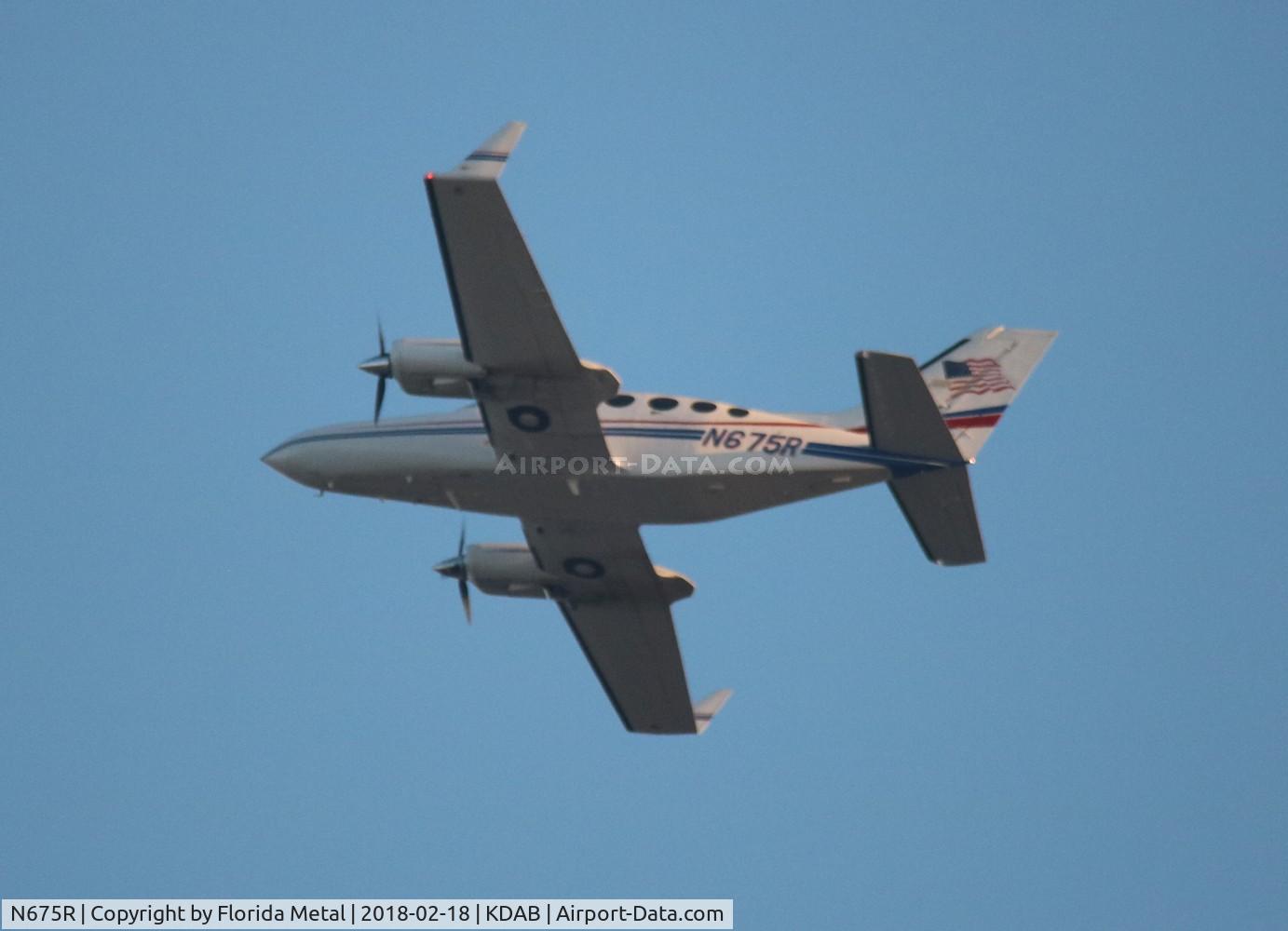 N675R, 1981 Cessna 414A Chancellor C/N 414A0634, DAB 2018
