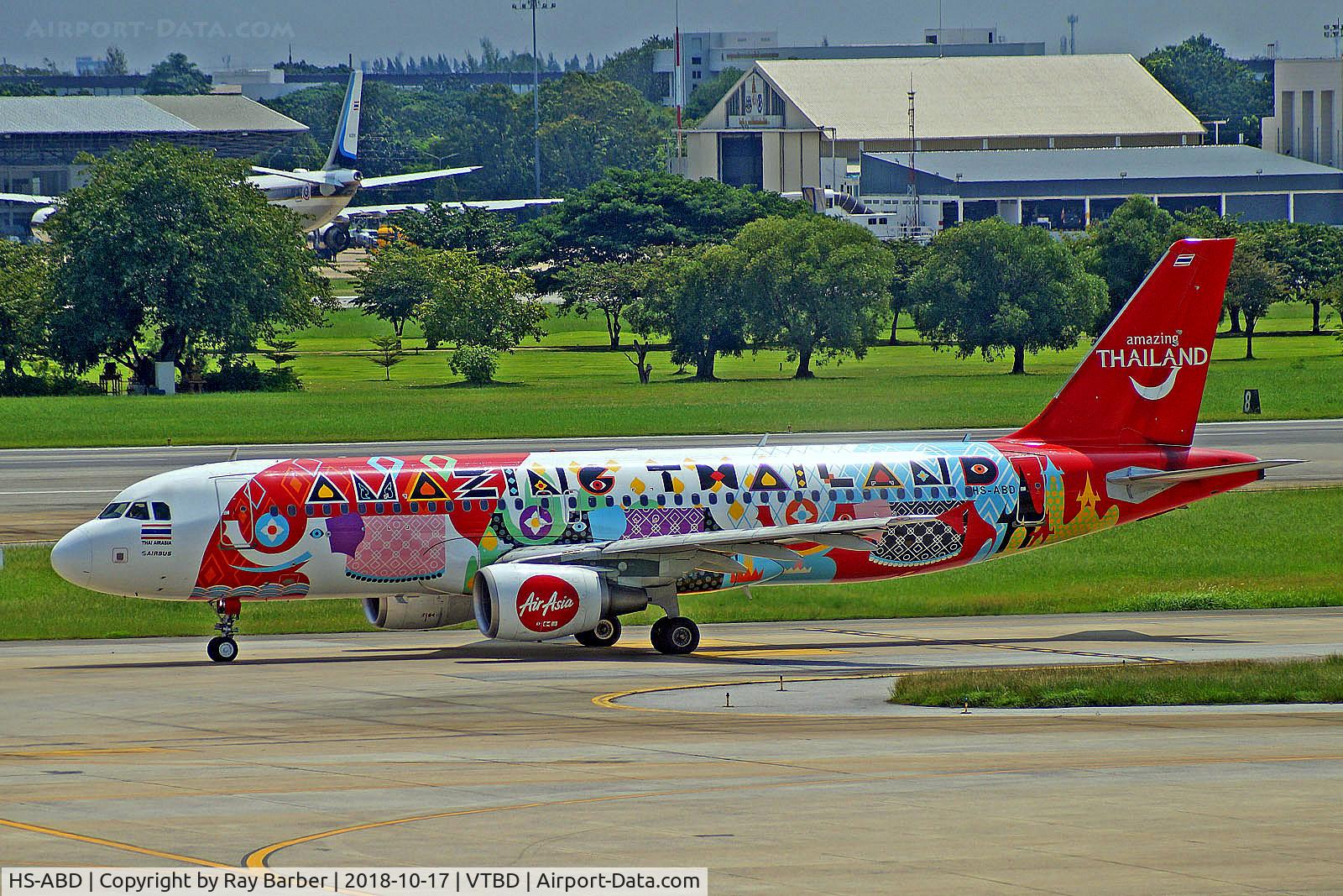 HS-ABD, 2008 Airbus A320-216 C/N 3394, HS-ABD   Airbus A320-216 [3394] (Thai AirAsia) Bangkok Don Muang Int'l Airport~HS 17/10/2018
