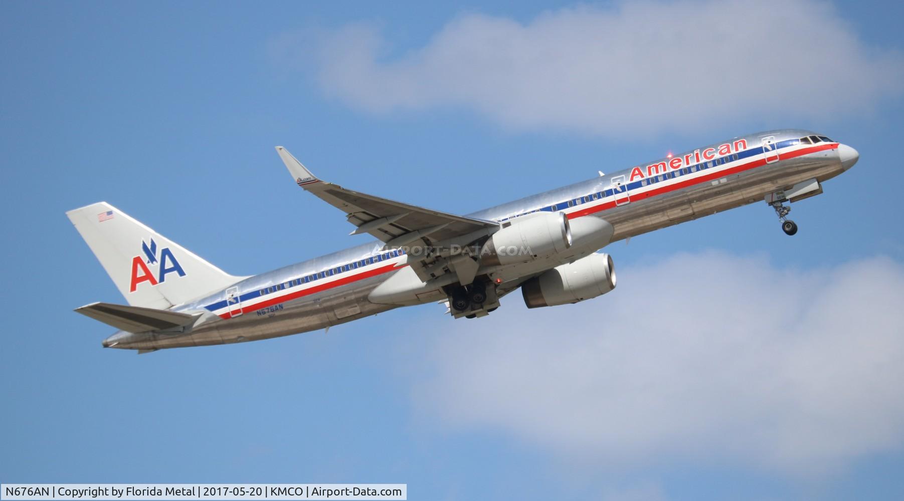 N676AN, 1998 Boeing 757-223 C/N 29426, MCO 2017