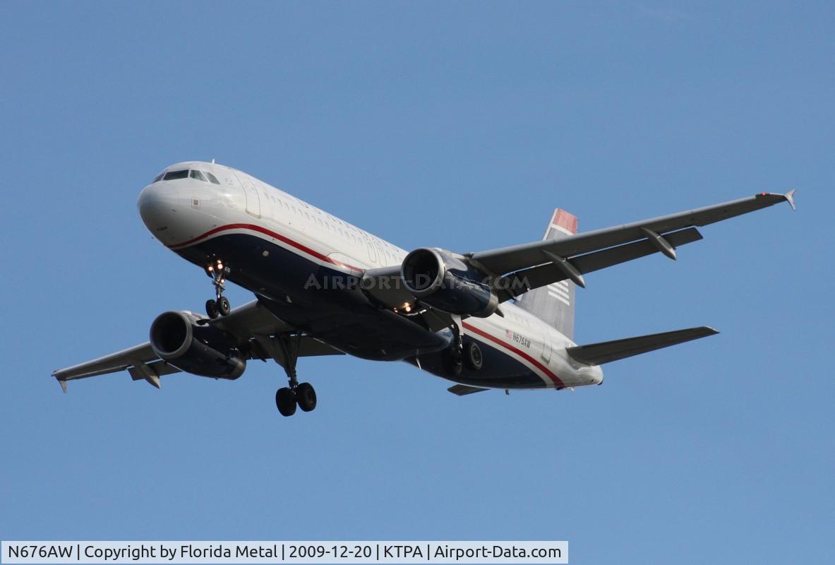 N676AW, 2005 Airbus A320-232 C/N 2422, TPA 2009