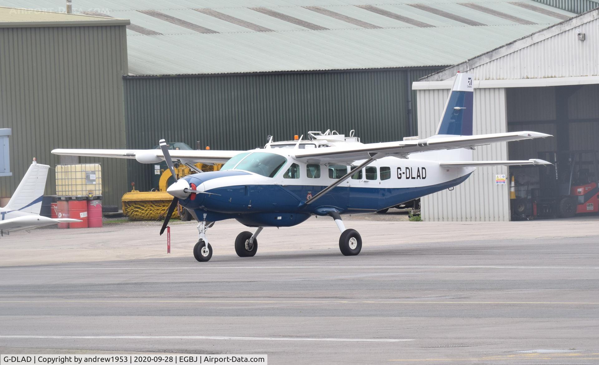 G-DLAD, 2011 Cessna 208B Grand Caravan C/N 20800533, G-DLAD at Gloucestershire Airport.