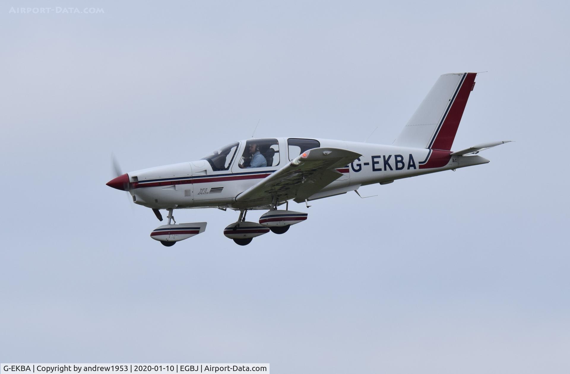 G-EKBA, 1997 Socata TB-200 Tobago XL C/N 1798, G-EKBA at Gloucestershire Airport.