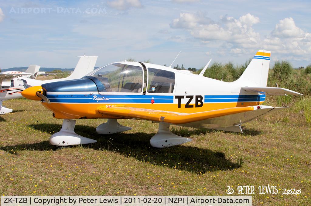 ZK-TZB, Robin DR-400-180 Regent Regent C/N 1043, D & C Fletcher, Wellsford