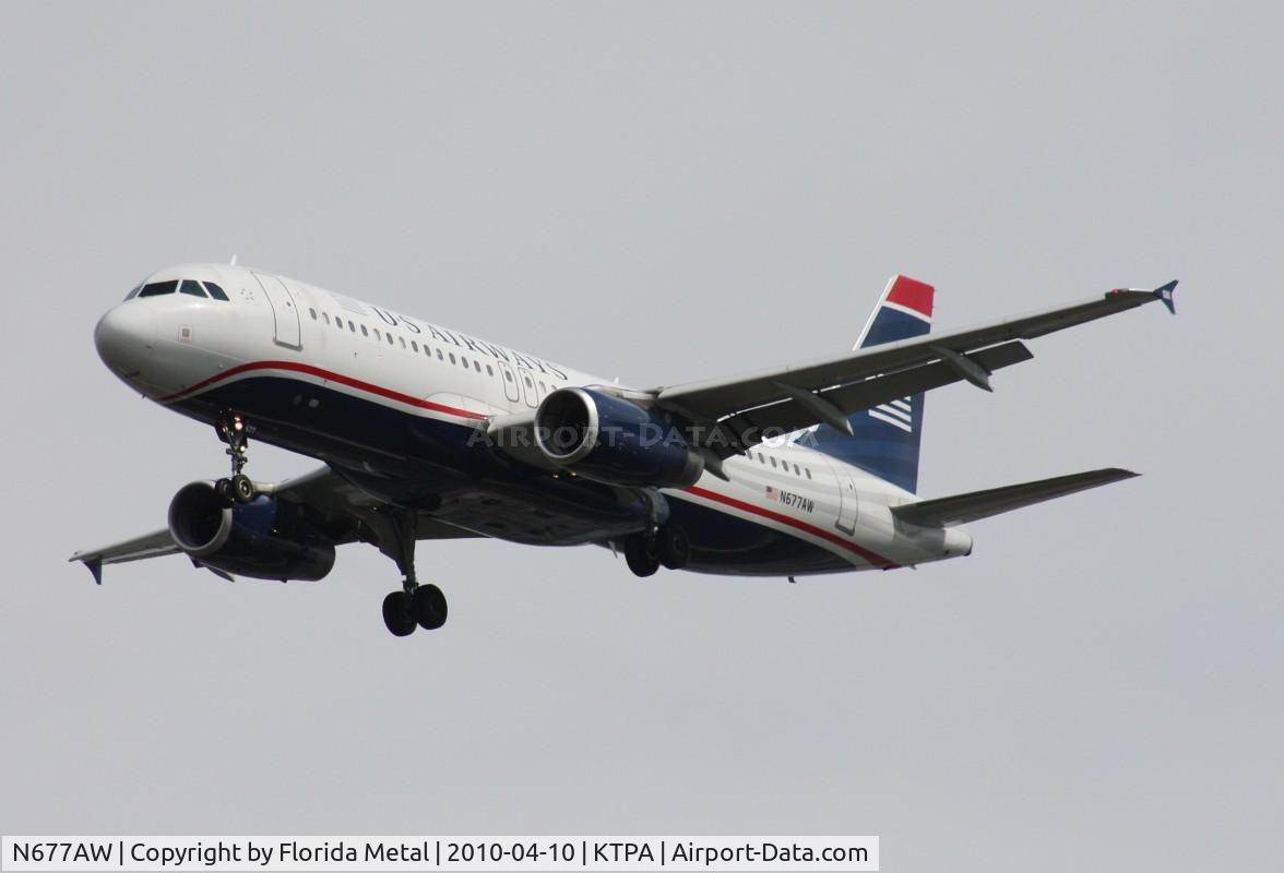 N677AW, 2005 Airbus A320-232 C/N 2430, TPA 2010