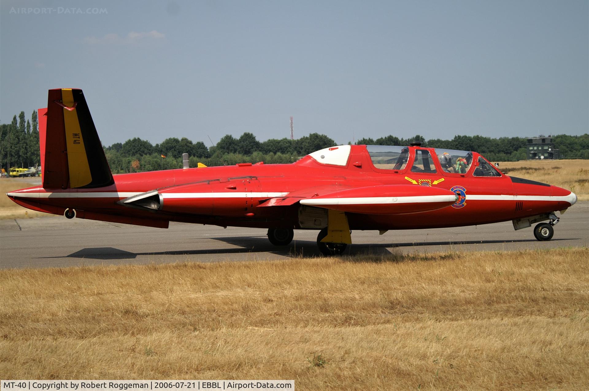MT-40, Fouga CM-170R Magister C/N 317, Kleine Brogel Photo Call 
