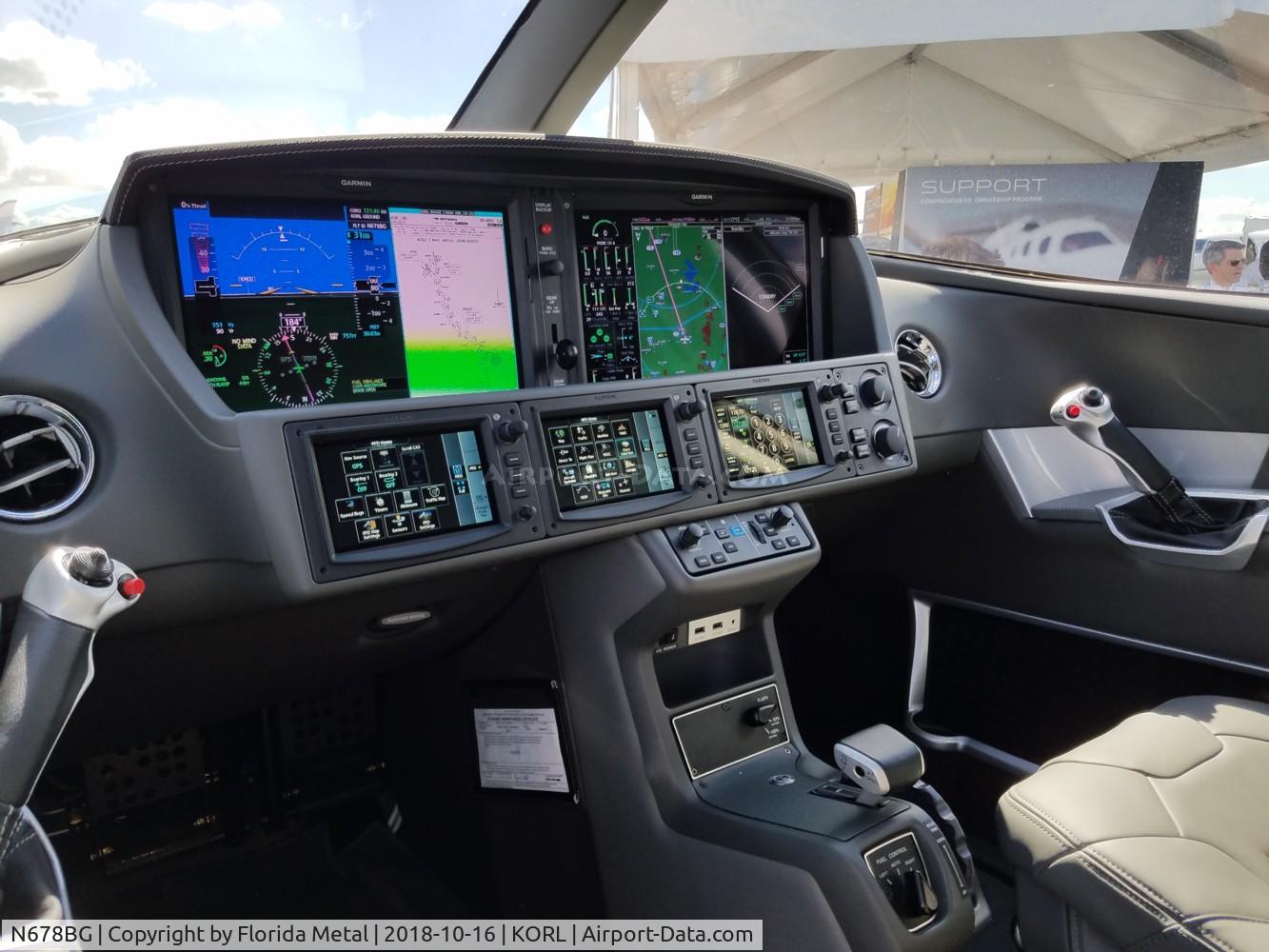 N678BG, 2018 Cirrus SF50 Vision C/N 0070, NBAA 2018