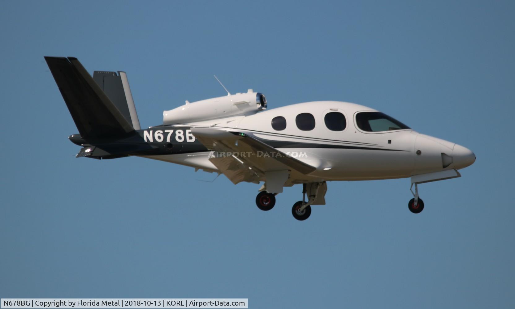 N678BG, 2018 Cirrus SF50 Vision C/N 0070, NBAA 2018