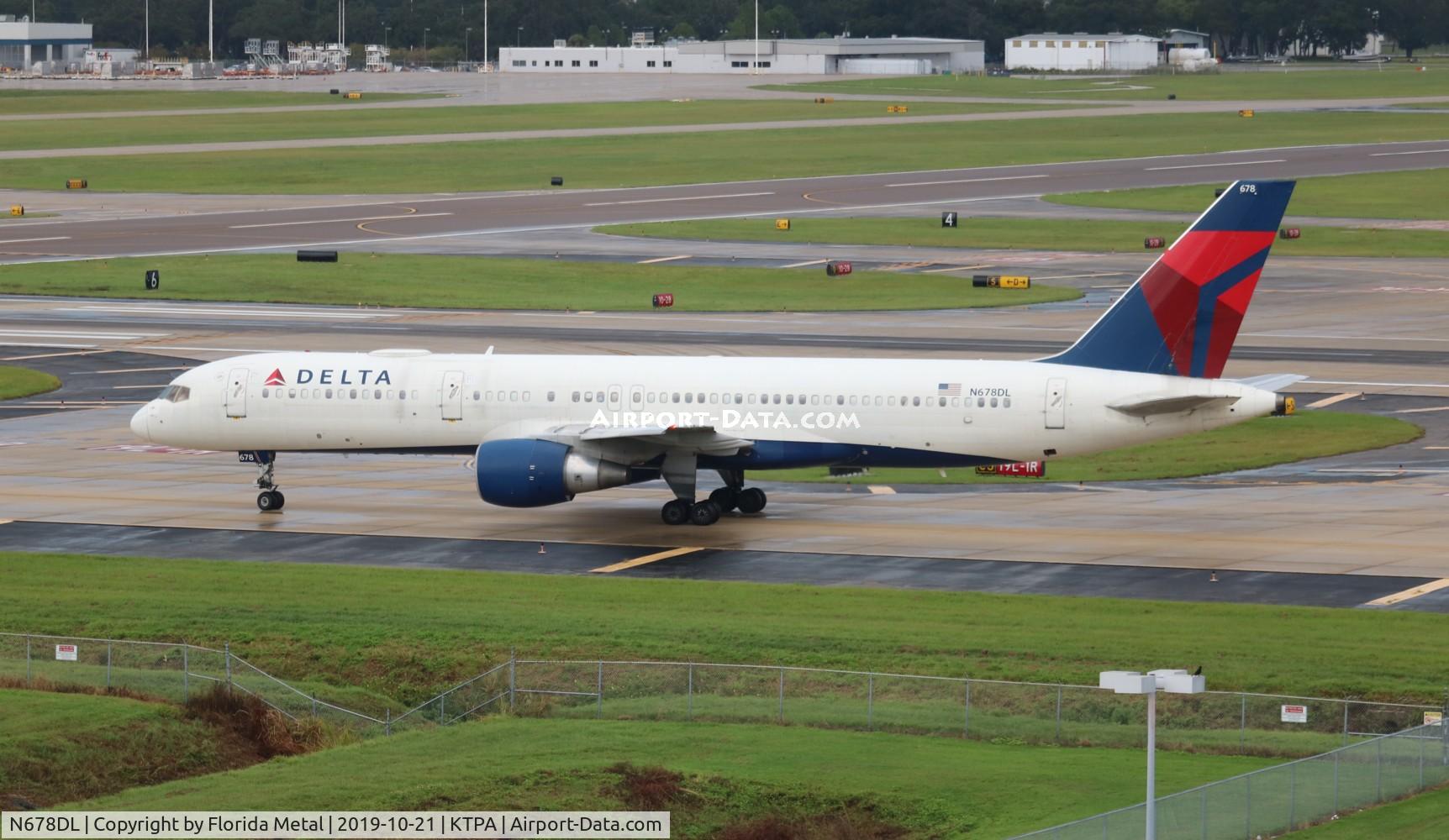N678DL, 1998 Boeing 757-232 C/N 25983, TPA 2019