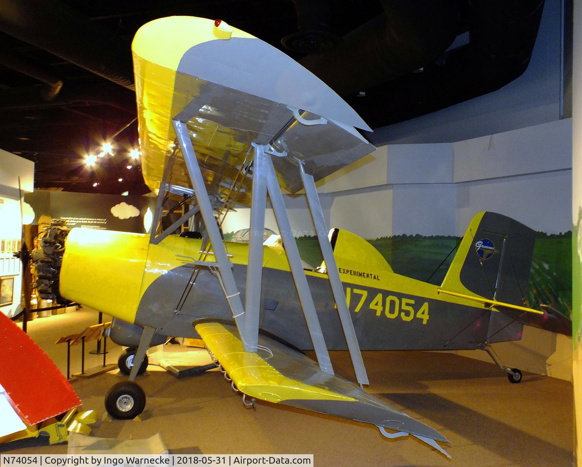 N74054, 1957 Grumman G-164 C/N X-1, Grumman G-164 Ag-Cat at the Mississippi Agriculture & Forestry Museum, Jackson MS