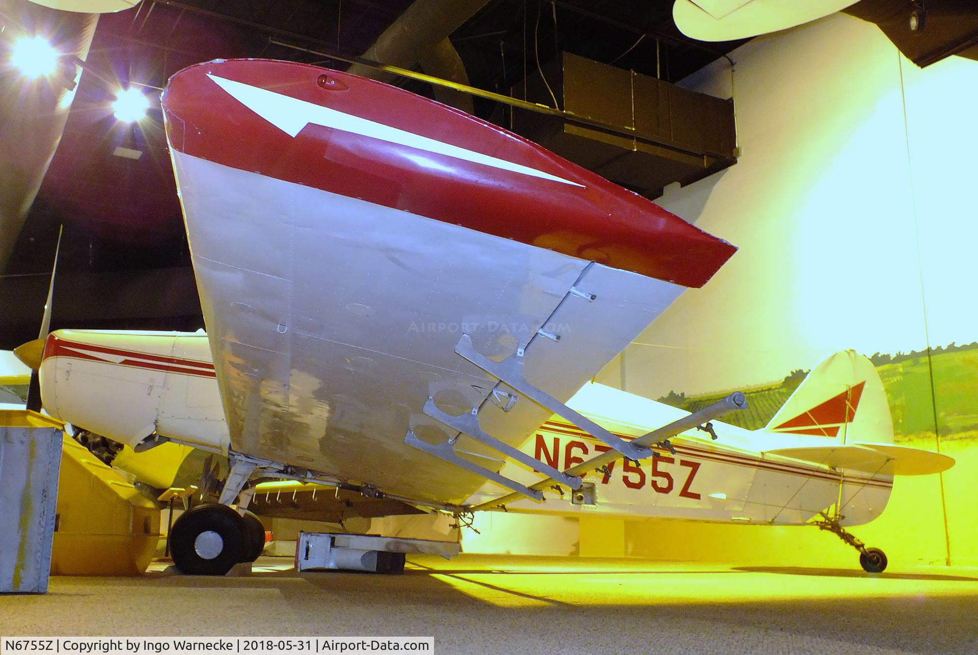 N6755Z, 1963 Piper PA-25-235 C/N 25-2375, Piper PA-25-235 Pawnee at the Mississippi Agriculture & Forestry Museum, Jackson MS