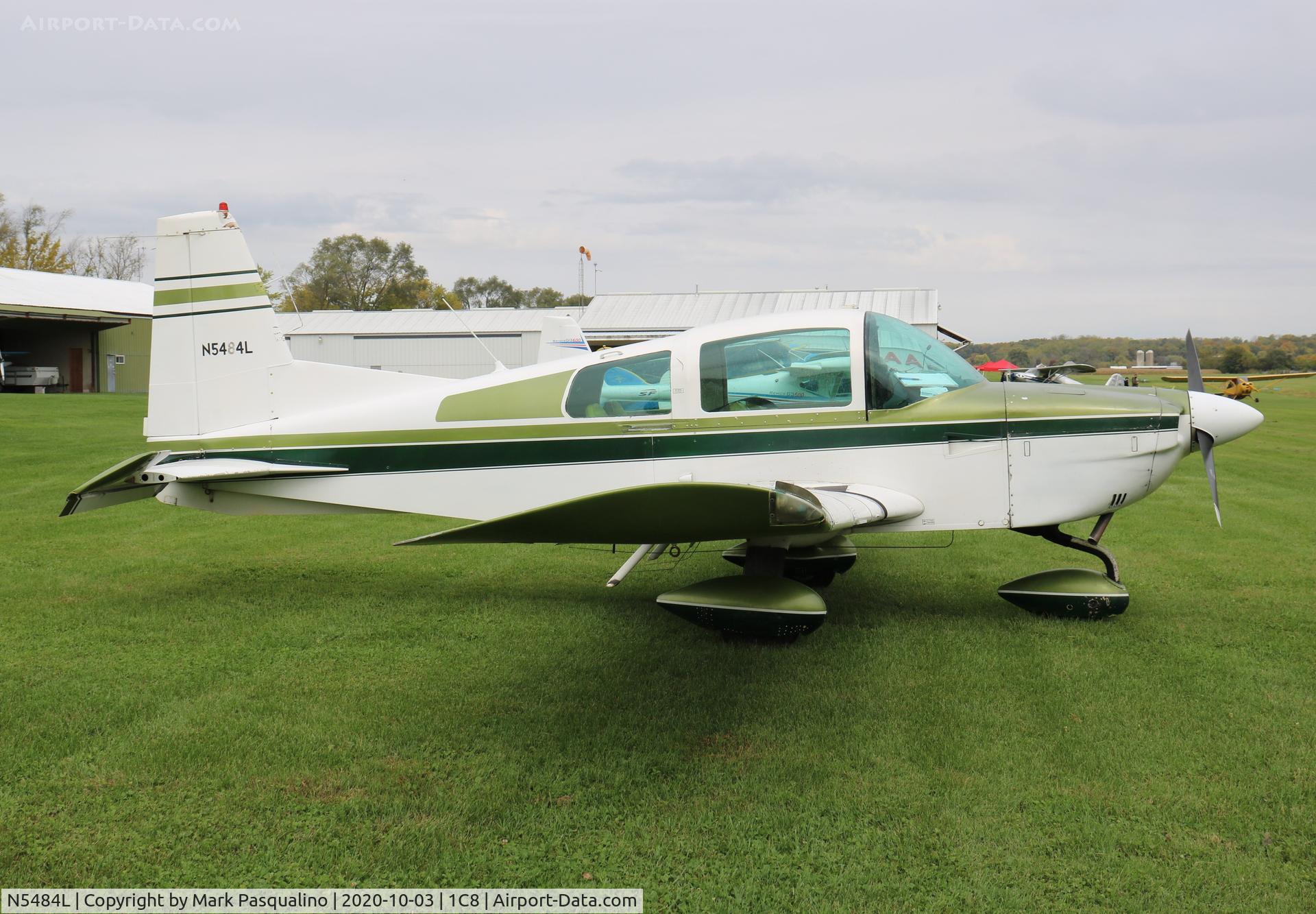 N5484L, 1973 Grumman American AA-5 Traveler C/N AA5-0384, Grumman American AA-5