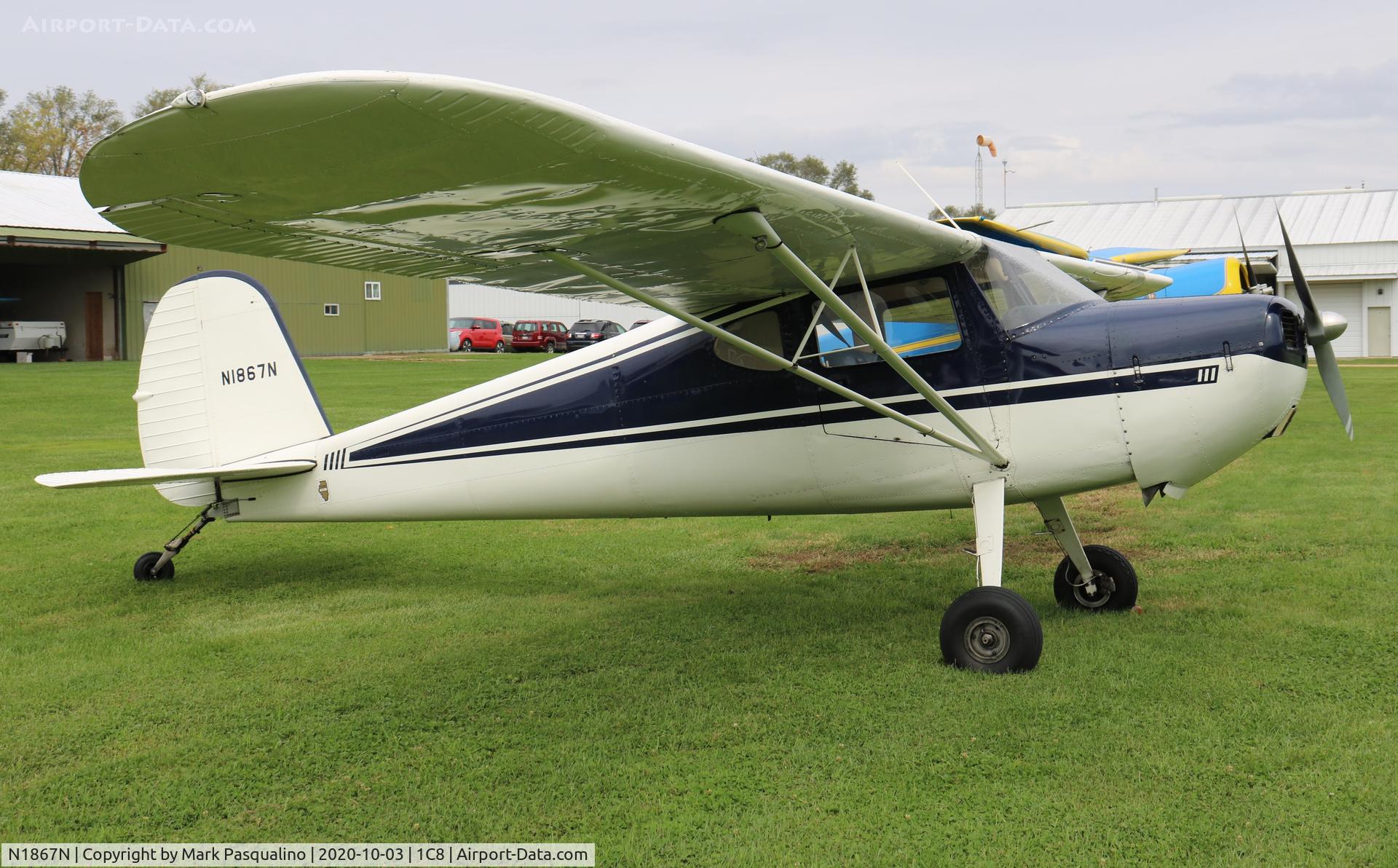 N1867N, 1946 Cessna 120 C/N 12111, Cessna 120