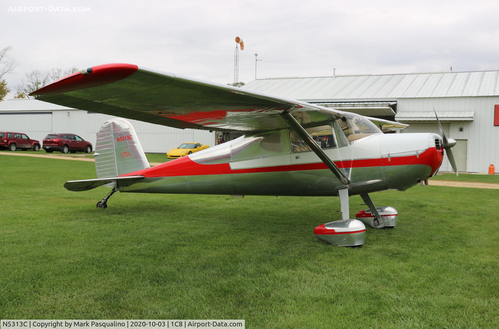 N5313C, 1950 Cessna 140A C/N 15433, Cessna 140A