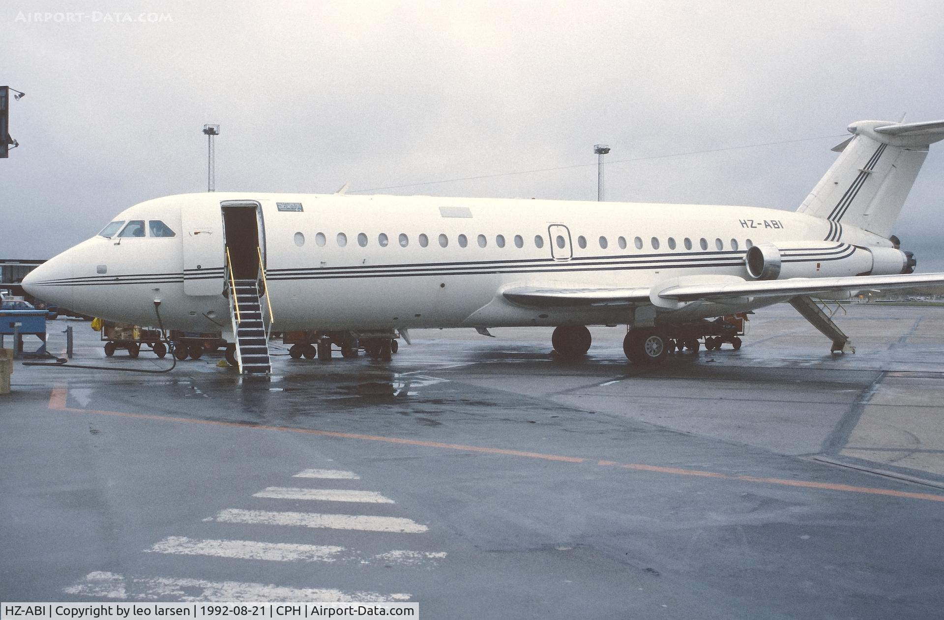 HZ-ABI, 1970 BAC One-Eleven 414 EG C/N 158, Copenhagen 21.8.1992