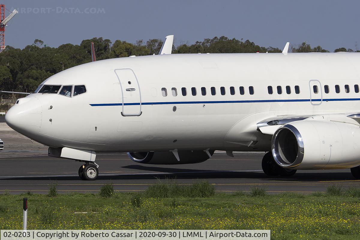 02-0203, 2002 Boeing C-40C Clipper (737-7BC BBJ) C/N 33434, Park 9