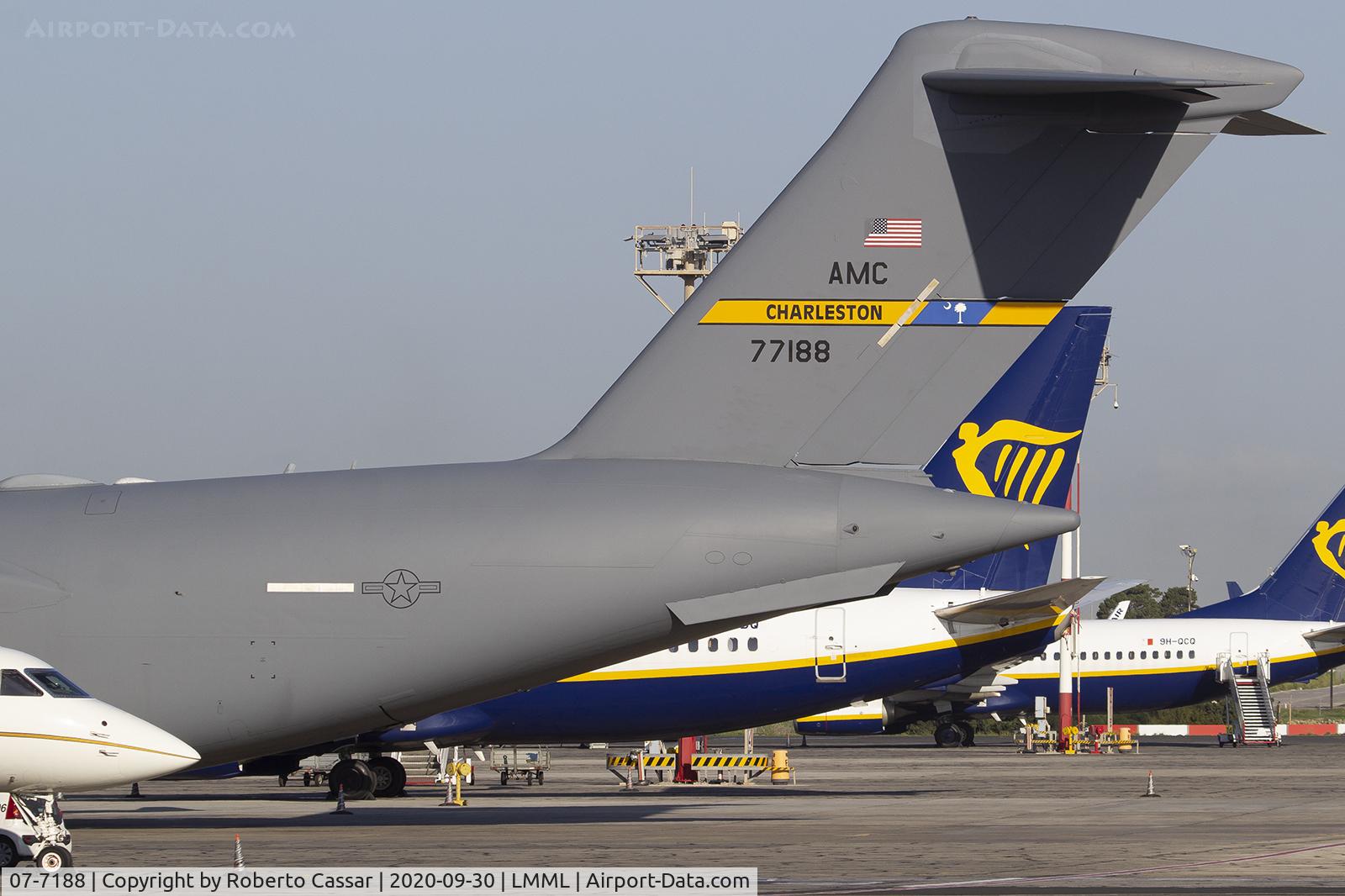 07-7188, 2007 Boeing C-17A Globemaster III C/N P-188, Park 9