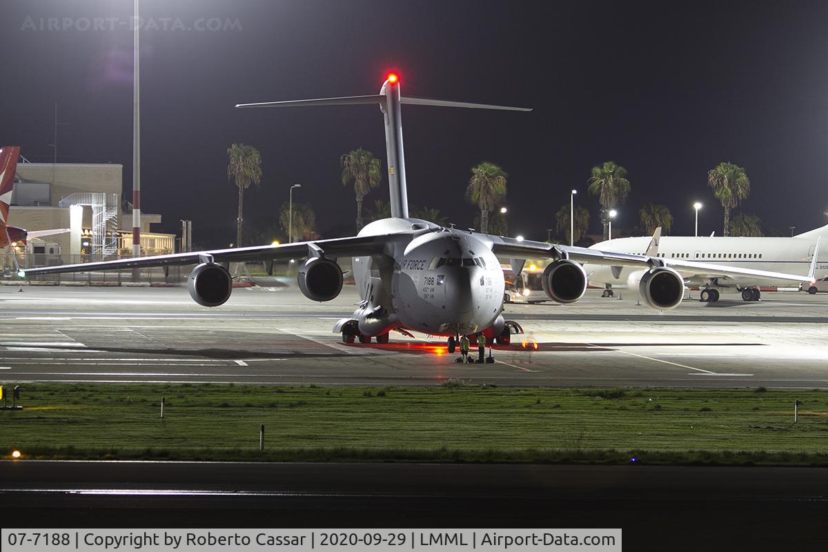 07-7188, 2007 Boeing C-17A Globemaster III C/N P-188, Park 9