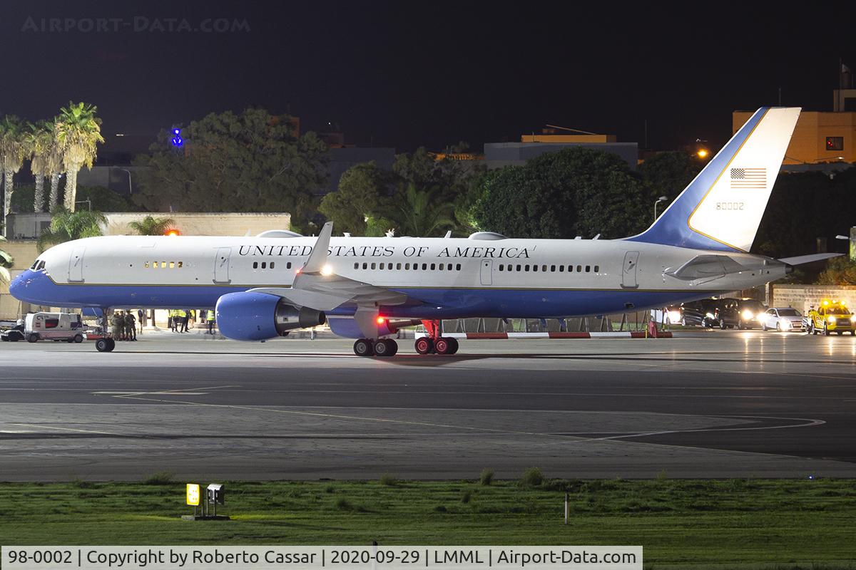 98-0002, 1998 Boeing C-32A (757-200) C/N 29026, Park 9