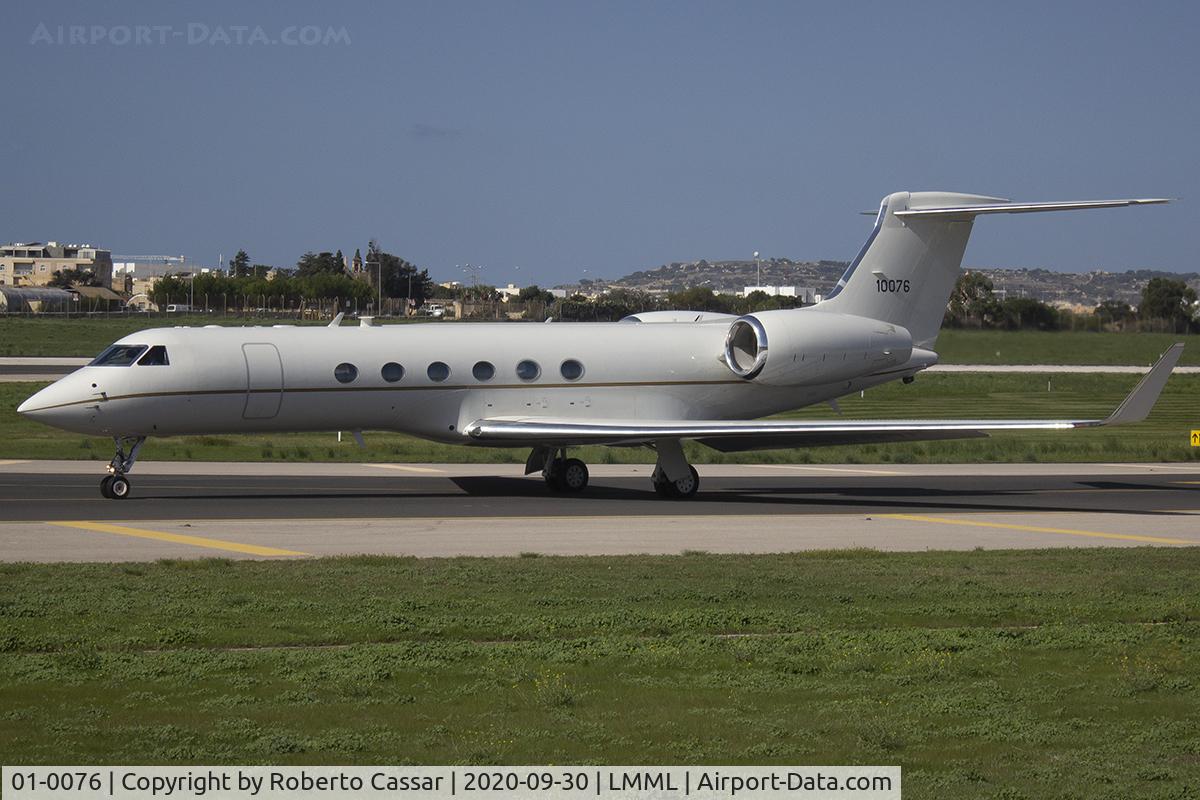 01-0076, 2001 Gulfstream Aerospace C-37A (G-V) C/N 645, Charlie