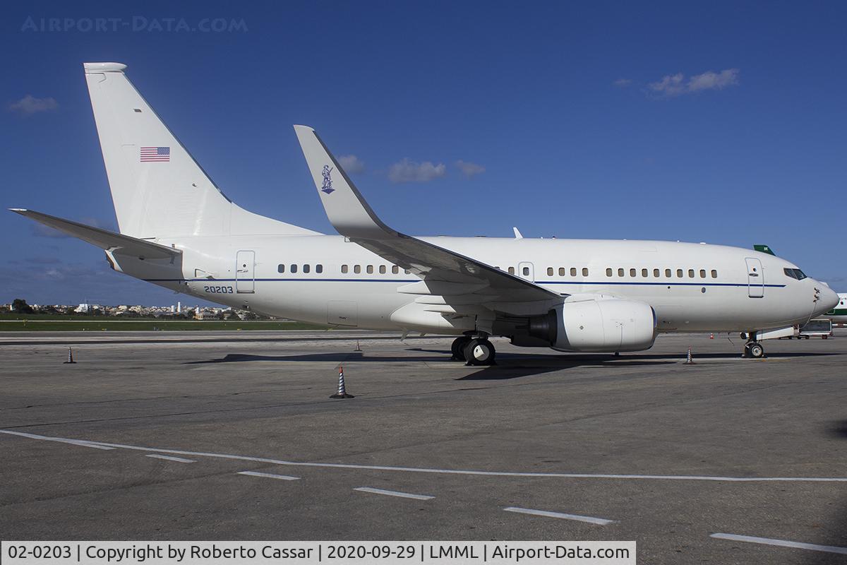 02-0203, 2002 Boeing C-40C Clipper (737-7BC BBJ) C/N 33434, Park 9