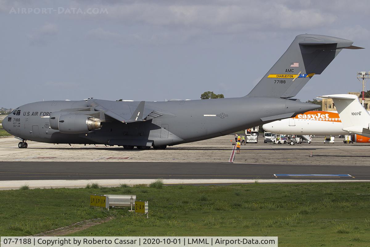 07-7188, 2007 Boeing C-17A Globemaster III C/N P-188, Park 9