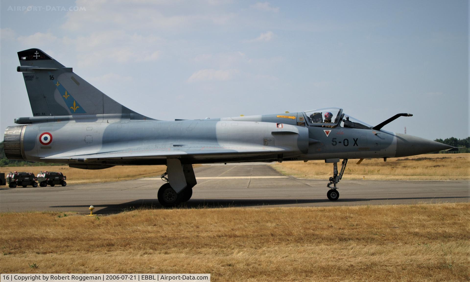 16, Dassault Mirage 2000C C/N 16, Kleine Brogel Photo Call.5-OX.