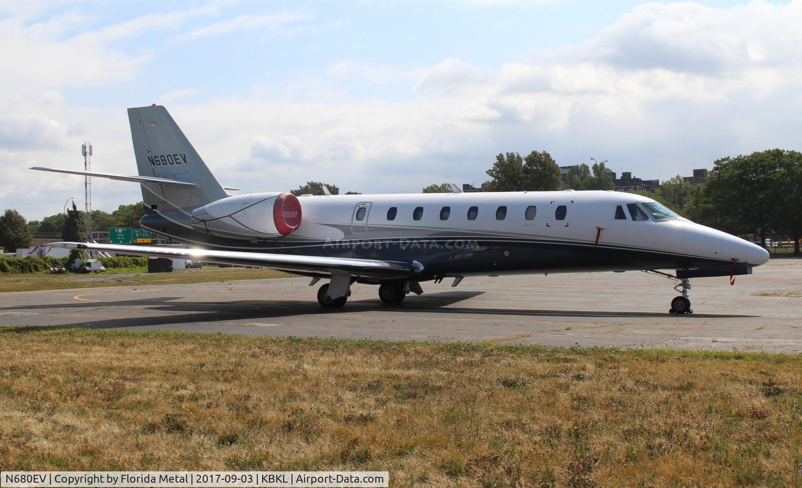 N680EV, 2006 Cessna 680 Citation Sovereign C/N 680-0087, Cleveland 2017