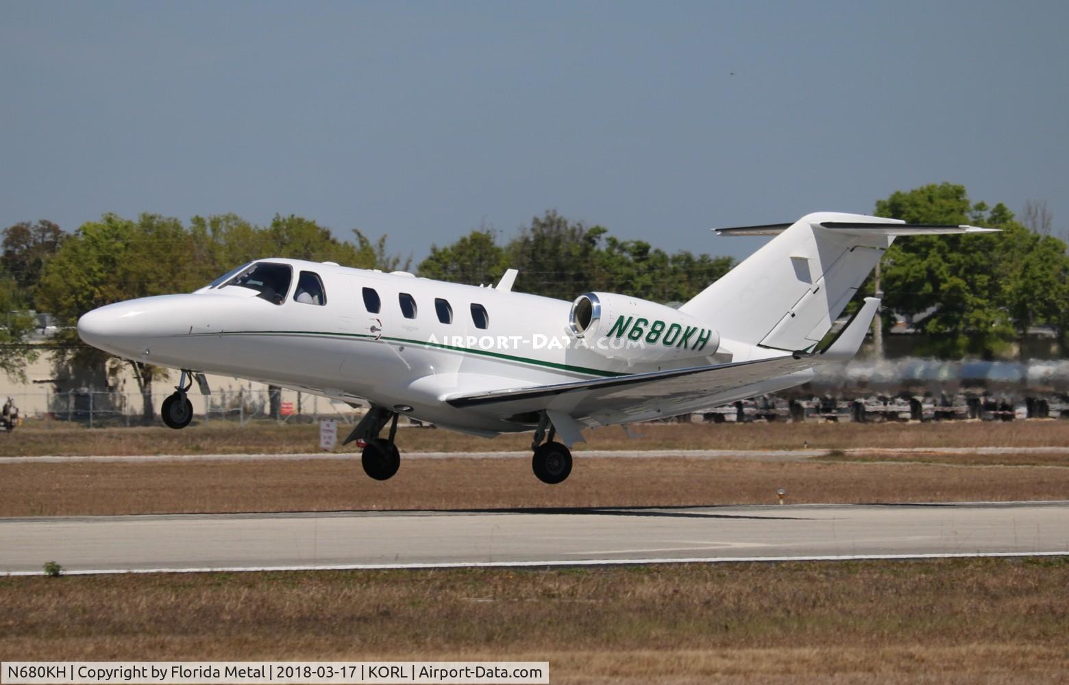 N680KH, 2008 Cessna 525 C/N 525-0680, ORL 2018