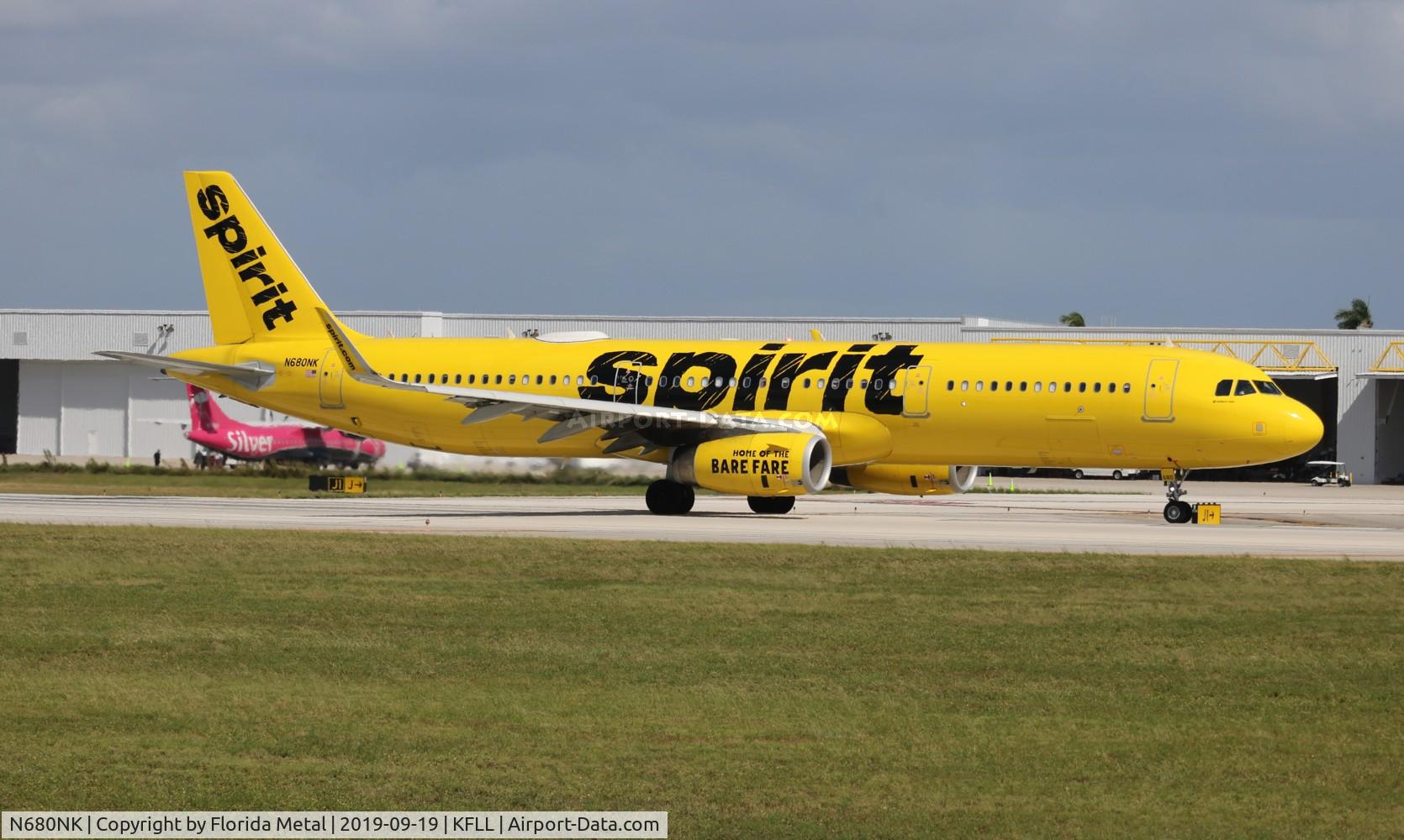 N680NK, 2017 Airbus A321-231SL C/N 7870, FLL 2019
