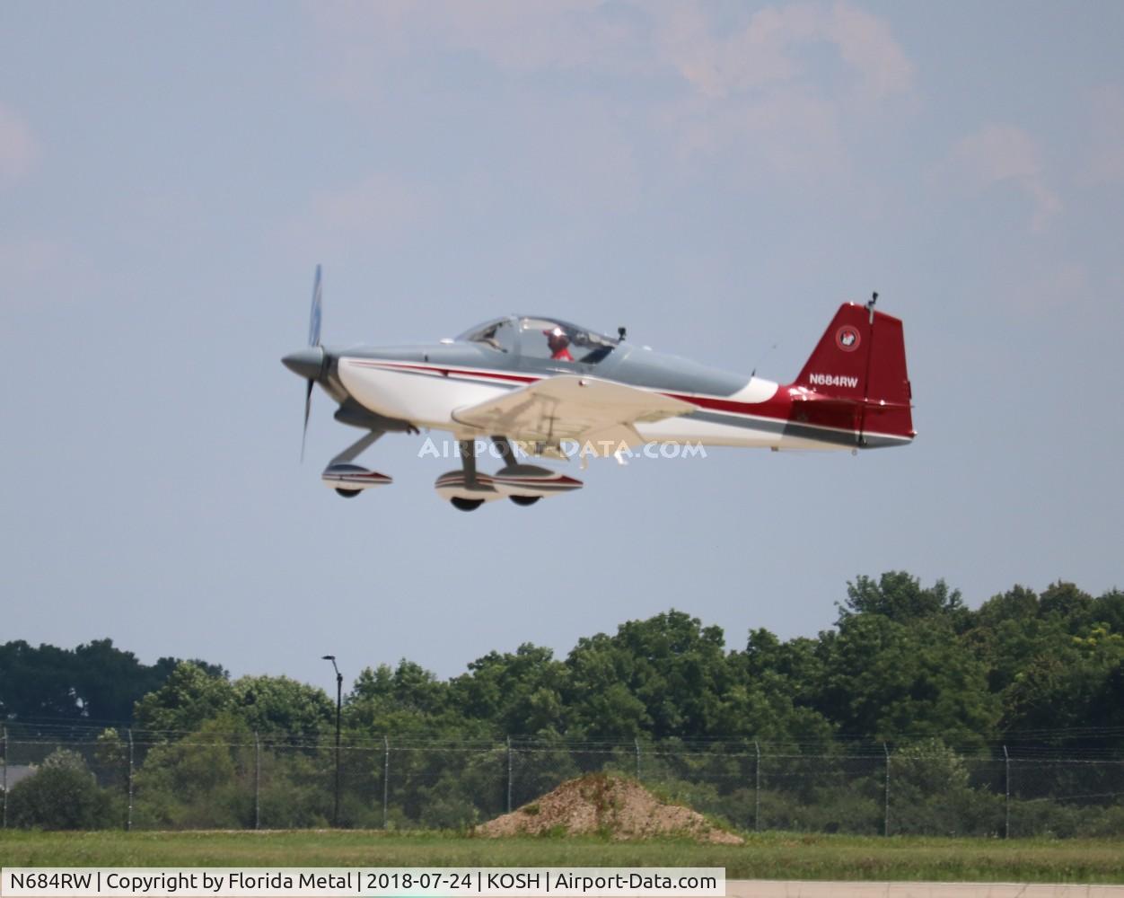 N684RW, 2004 Vans RV-6A C/N 23332, OSH 2018