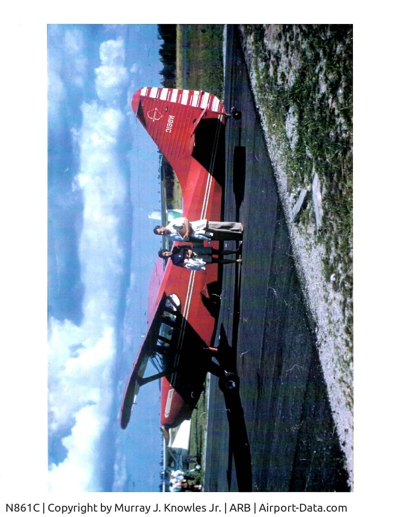 N861C, 1947 Stinson 108-3 Voyager C/N 108-3861, Picture is from the mid 1950's when my father...Murray J. Knowles Jr, of Ann Arbor, Mi. owned the aircraft.