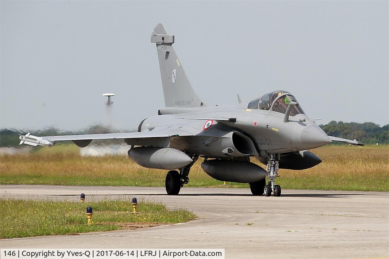 146, Dassault Rafale C C/N 146, Dassault Rafale C, Taxiing to flight line, Landivisiau Naval Air Base (LFRJ) Tiger Meet 2017