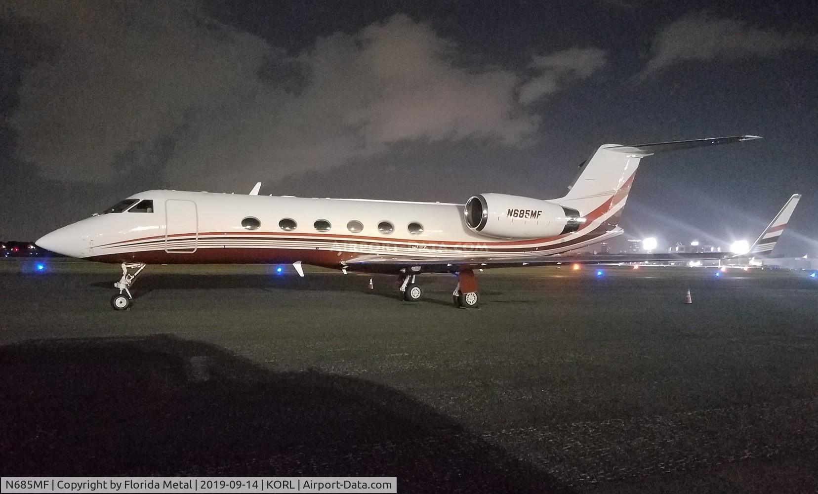 N685MF, 1988 Gulfstream Aerospace G-IV C/N 1056, ORL 2019