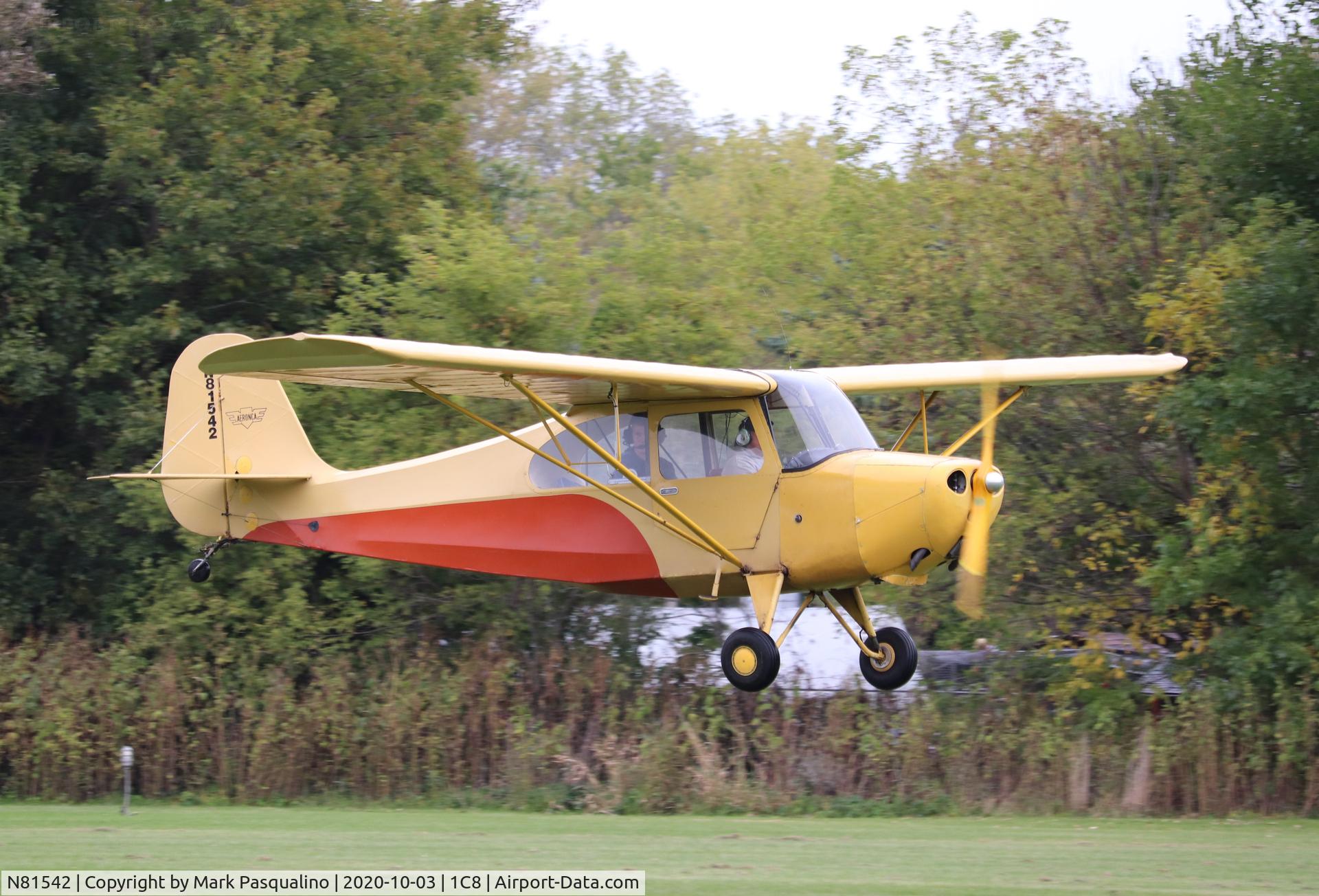 N81542, 1945 Aeronca 7AC Champion C/N 7AC-161, Aeronca 7AC