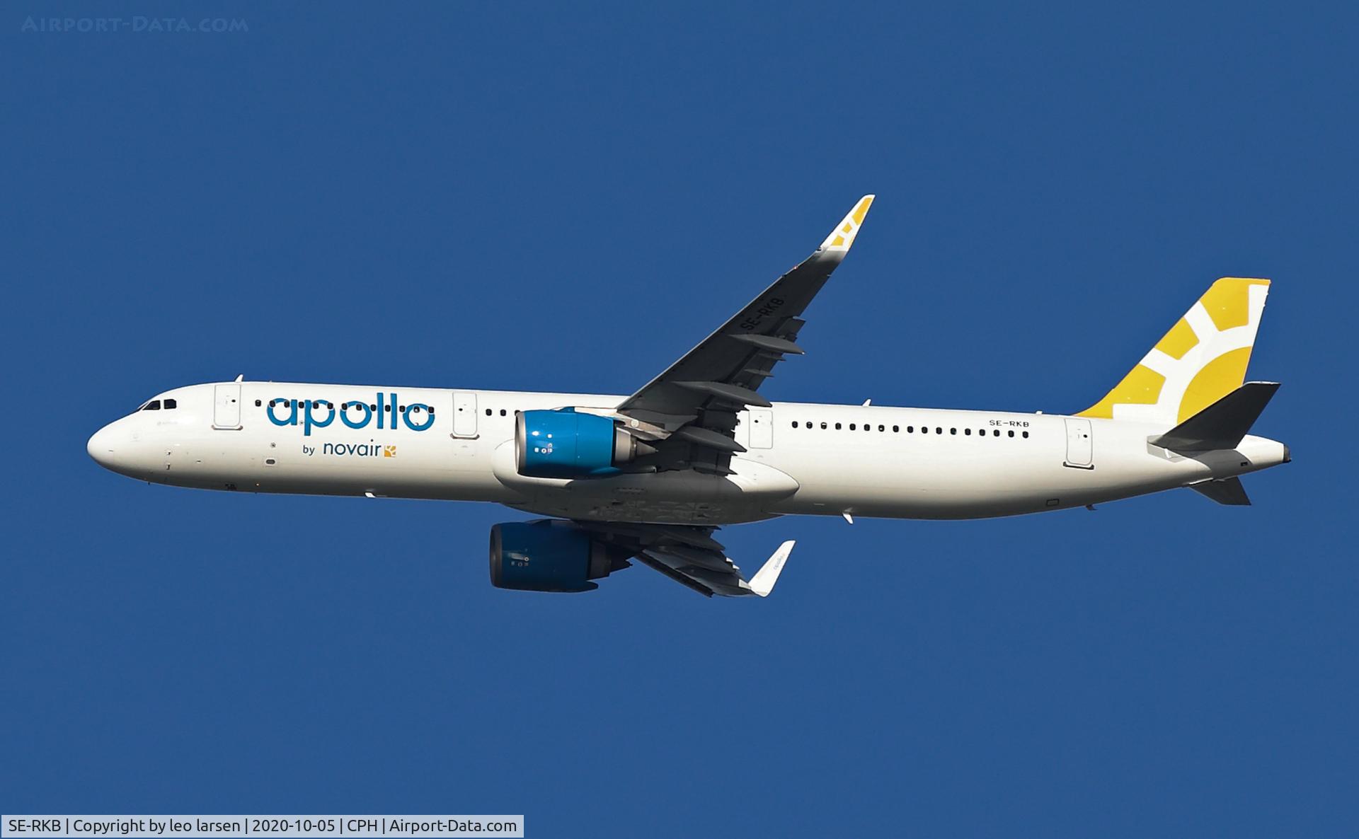 SE-RKB, 2017 Airbus A321-251N C/N 7807, Copenhagen 5.10.2020
