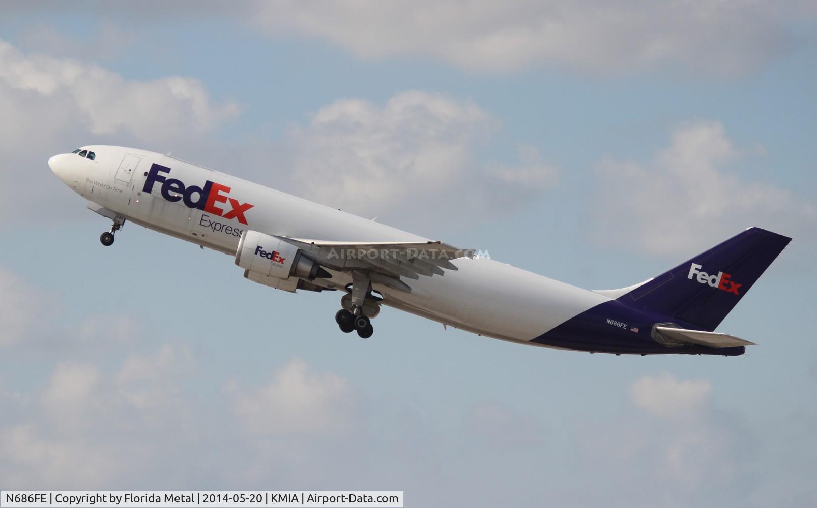 N686FE, 1999 Airbus A300F4-605R C/N 0804, MIA 2014
