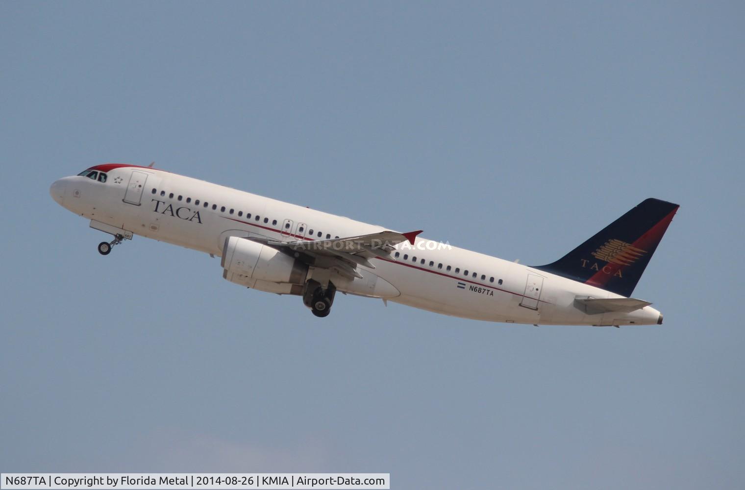 N687TA, 2000 Airbus A320-233 C/N 1334, MIA 2014