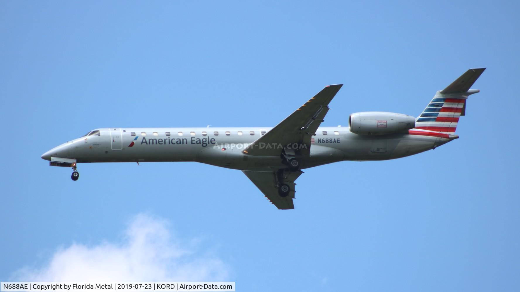 N688AE, 2004 Embraer ERJ-145LR (EMB-145LR) C/N 14500849, ORD 2019