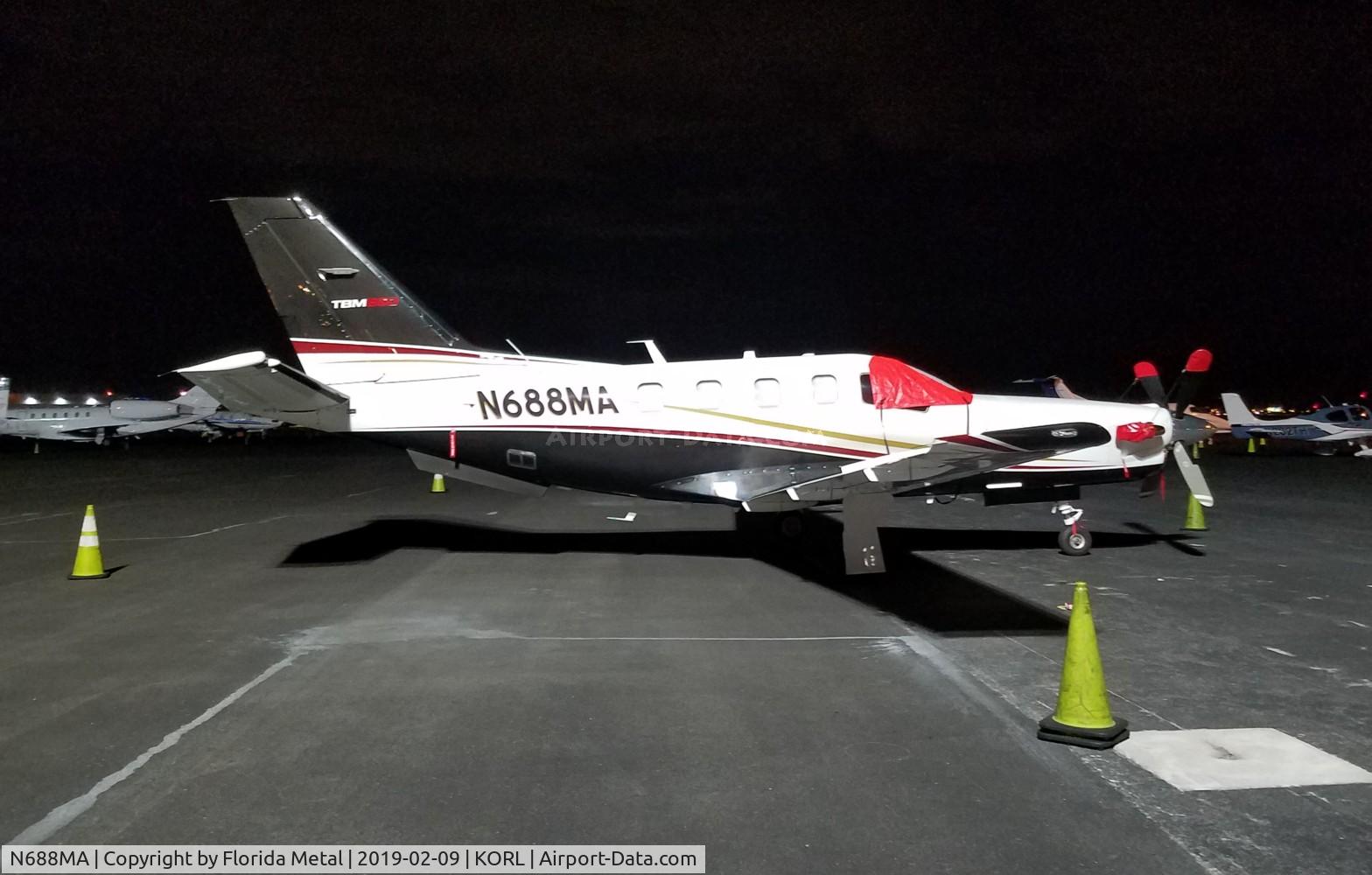 N688MA, 2012 Socata TBM-700 C/N 622, ORL 2019