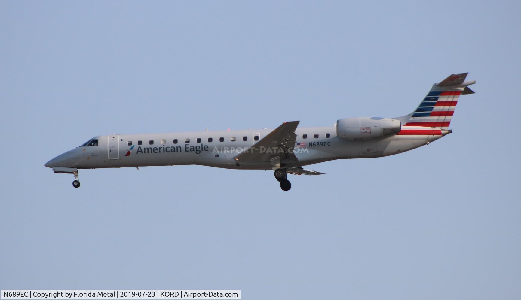 N689EC, 2004 Embraer ERJ-145LR (EMB-145LR) C/N 14500853, ORD 2019