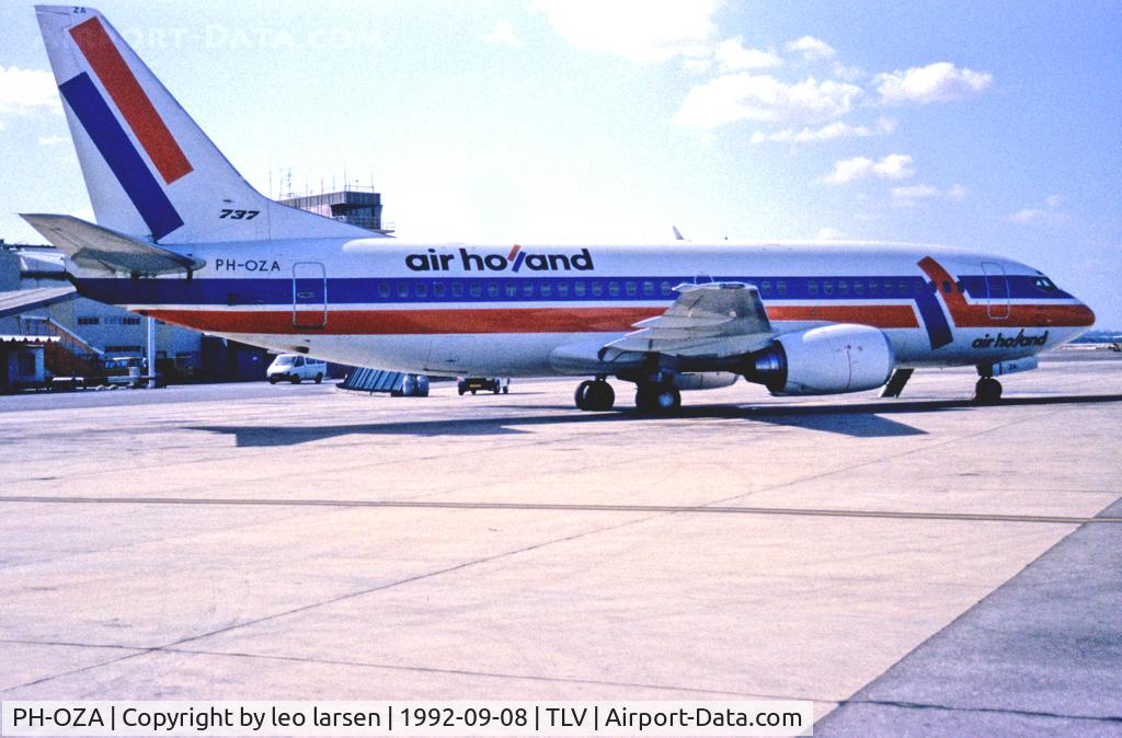 PH-OZA, 1987 Boeing 737-3L9 C/N 23718, Tel Aviv 8.9.1992