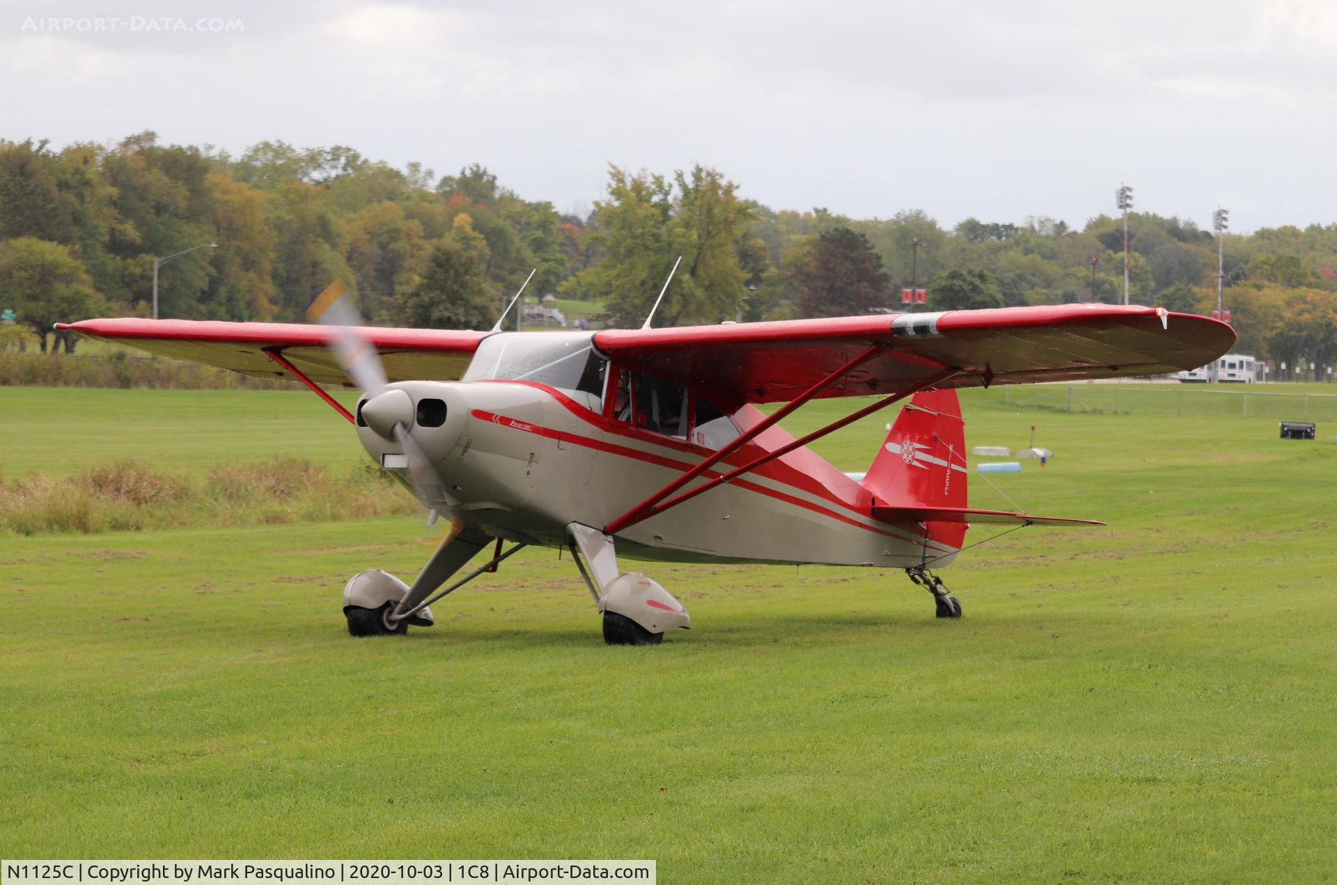 N1125C, 1953 Piper PA-20-135 Pacer C/N 20-958, Piper PA-20-135