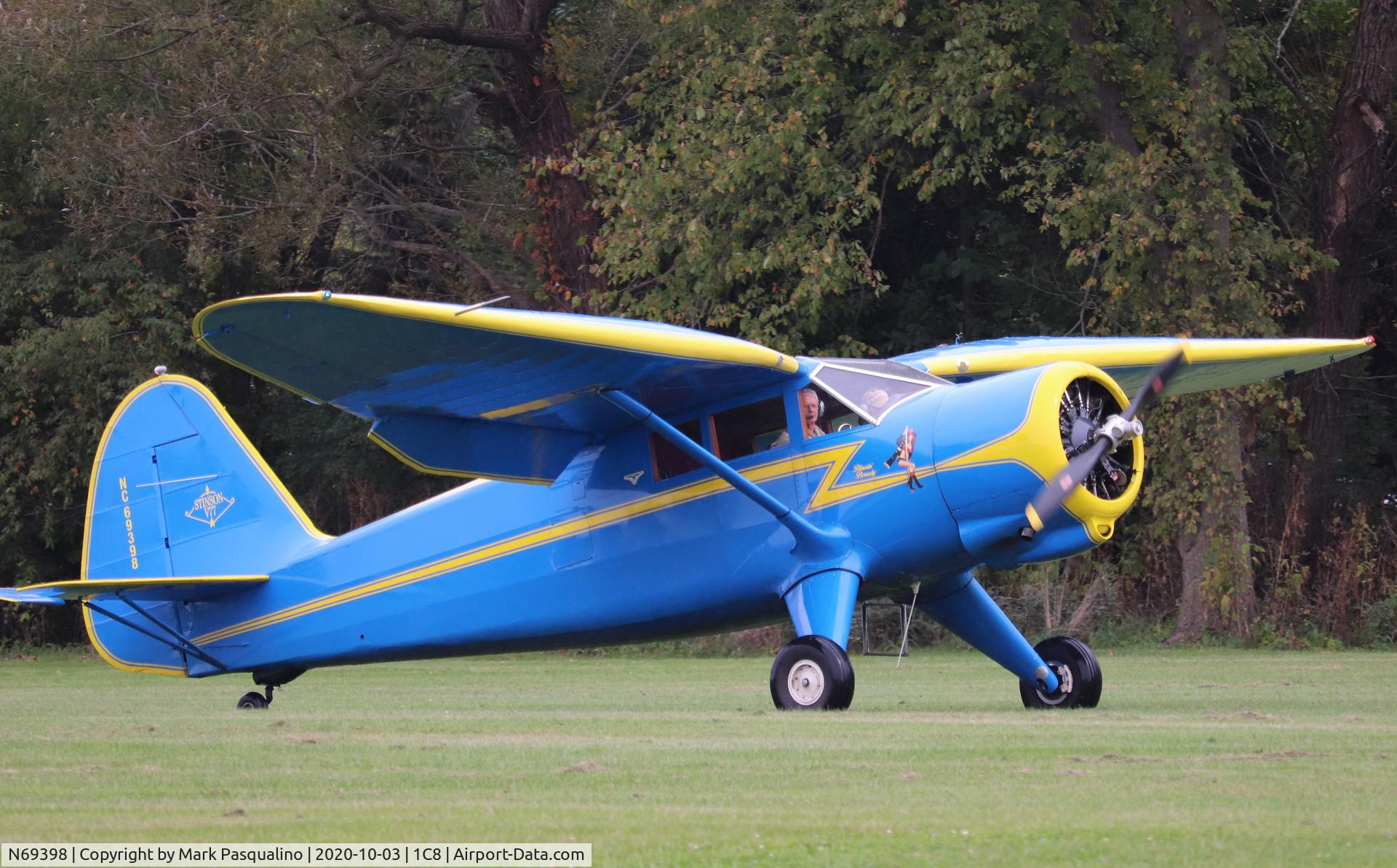 N69398, 1944 Stinson V77 Reliant C/N 77-293, Stinson V77